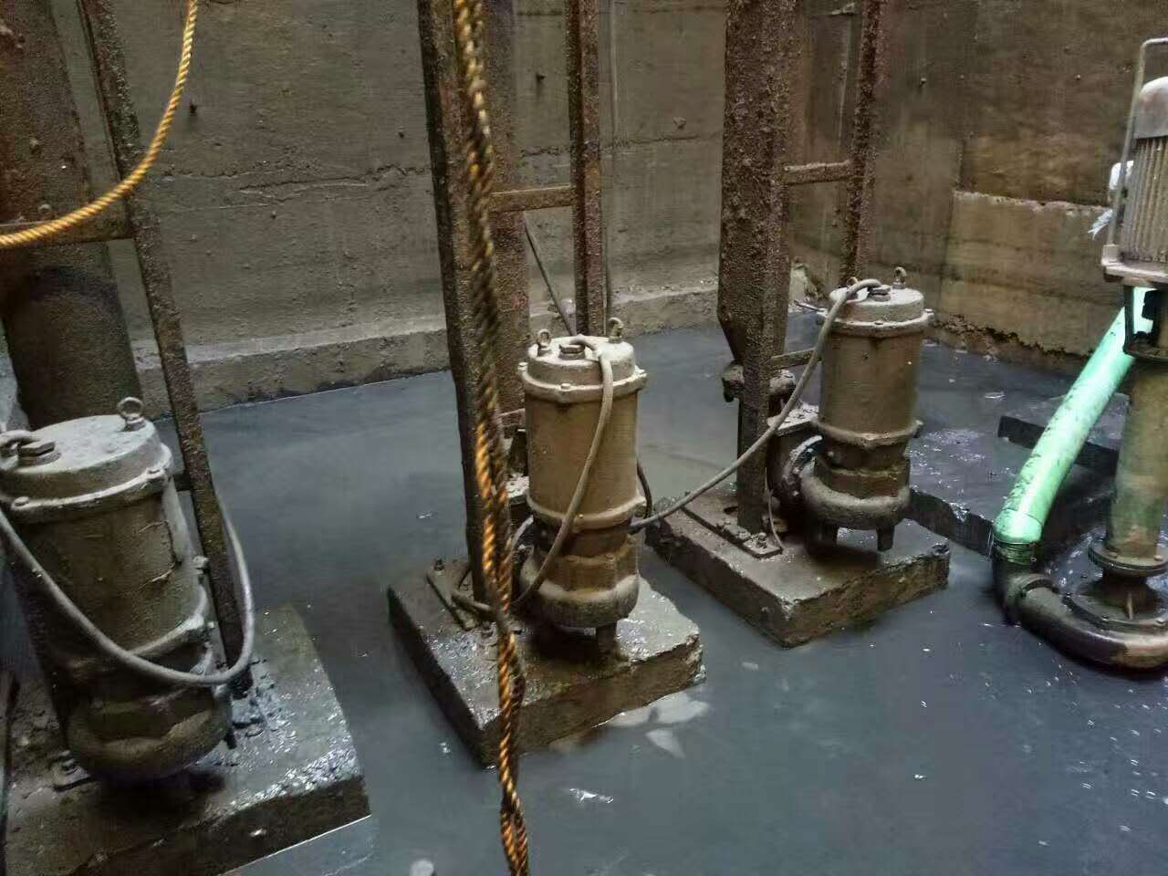 阳新污水池清理